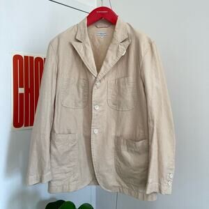 Engineered Garments linen Bedford jacket